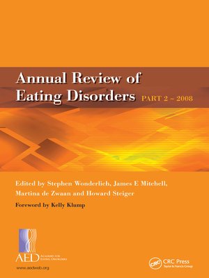 cover image of Annual Review of Eating Disorders